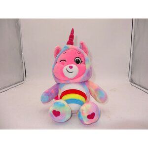 Care Bears Unicorn Cheer Bear 14” Unlock The Magic Unicorn Hoodie 2021 Rainbow